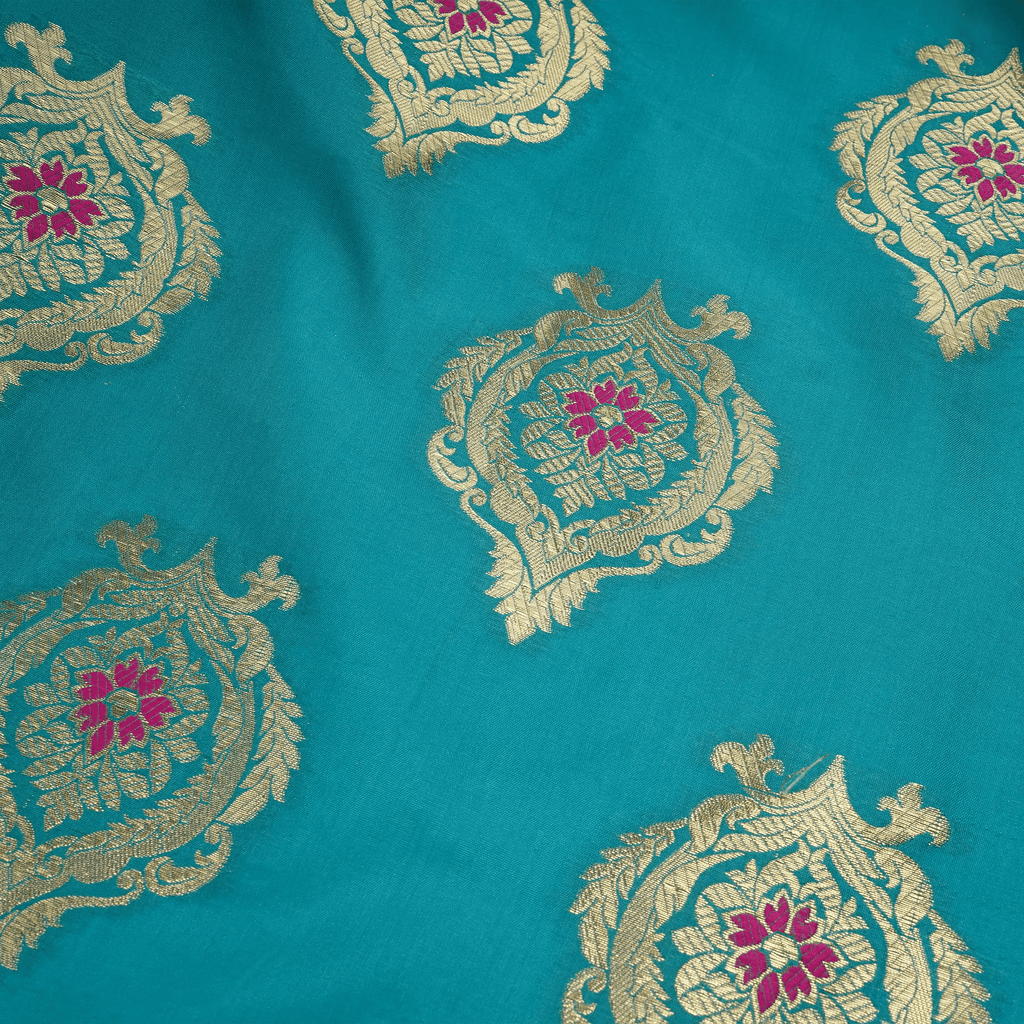 Laraib – Blended Katan Silk with Bunch Pattern - Zahra Maham