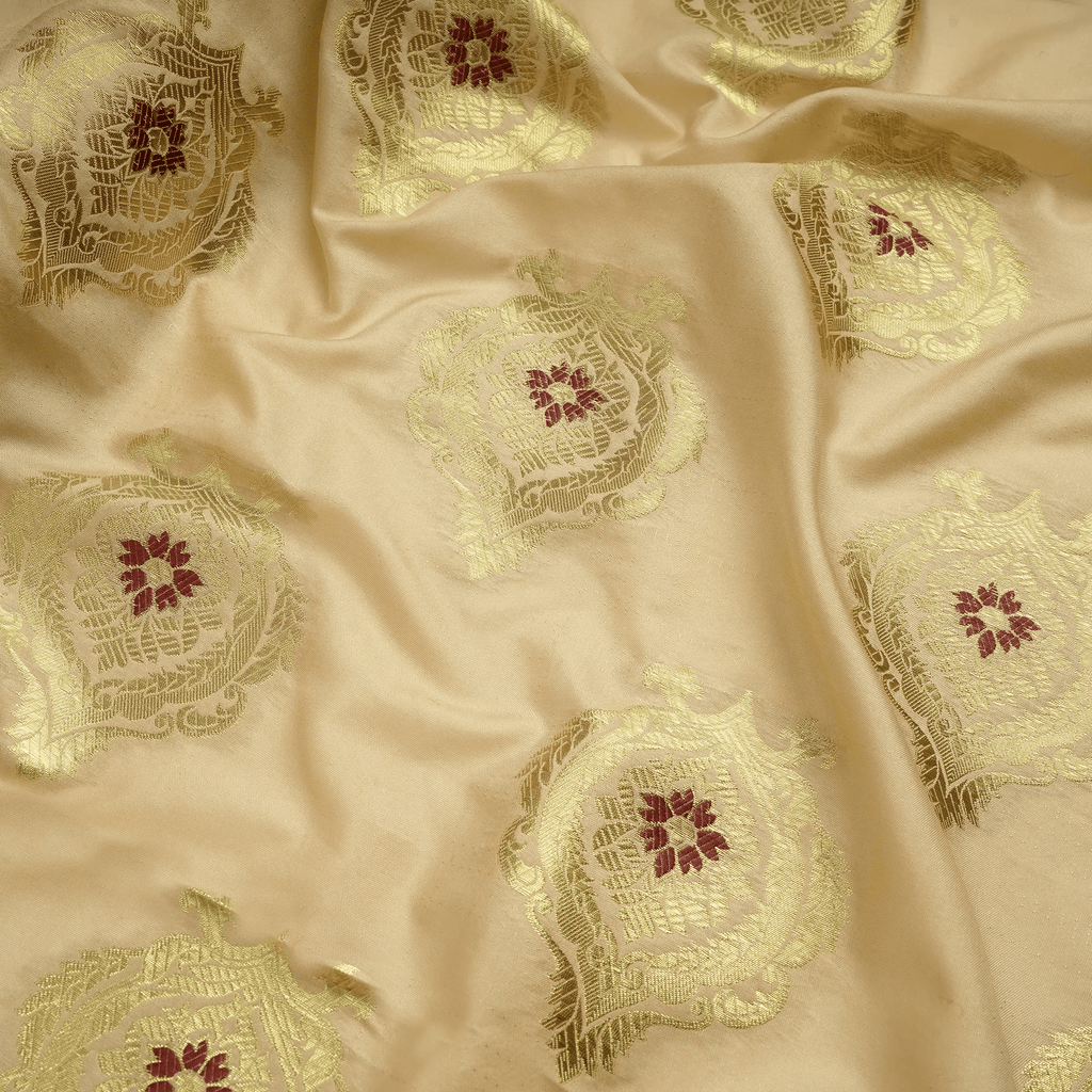 Laraib – Blended Katan Silk with Bunch Pattern - Zahra Maham