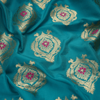 Laraib – Blended Katan Silk with Bunch Pattern - Zahra Maham