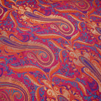 Lauhe-Zar – Satin Jamawar Zarbft with Border - Zahra Maham