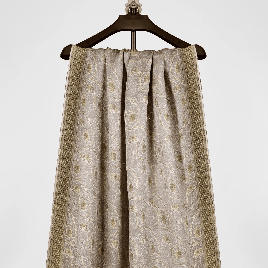 Libaas-e-Raunaq – Pure Atlas Shawl - Zahra Maham