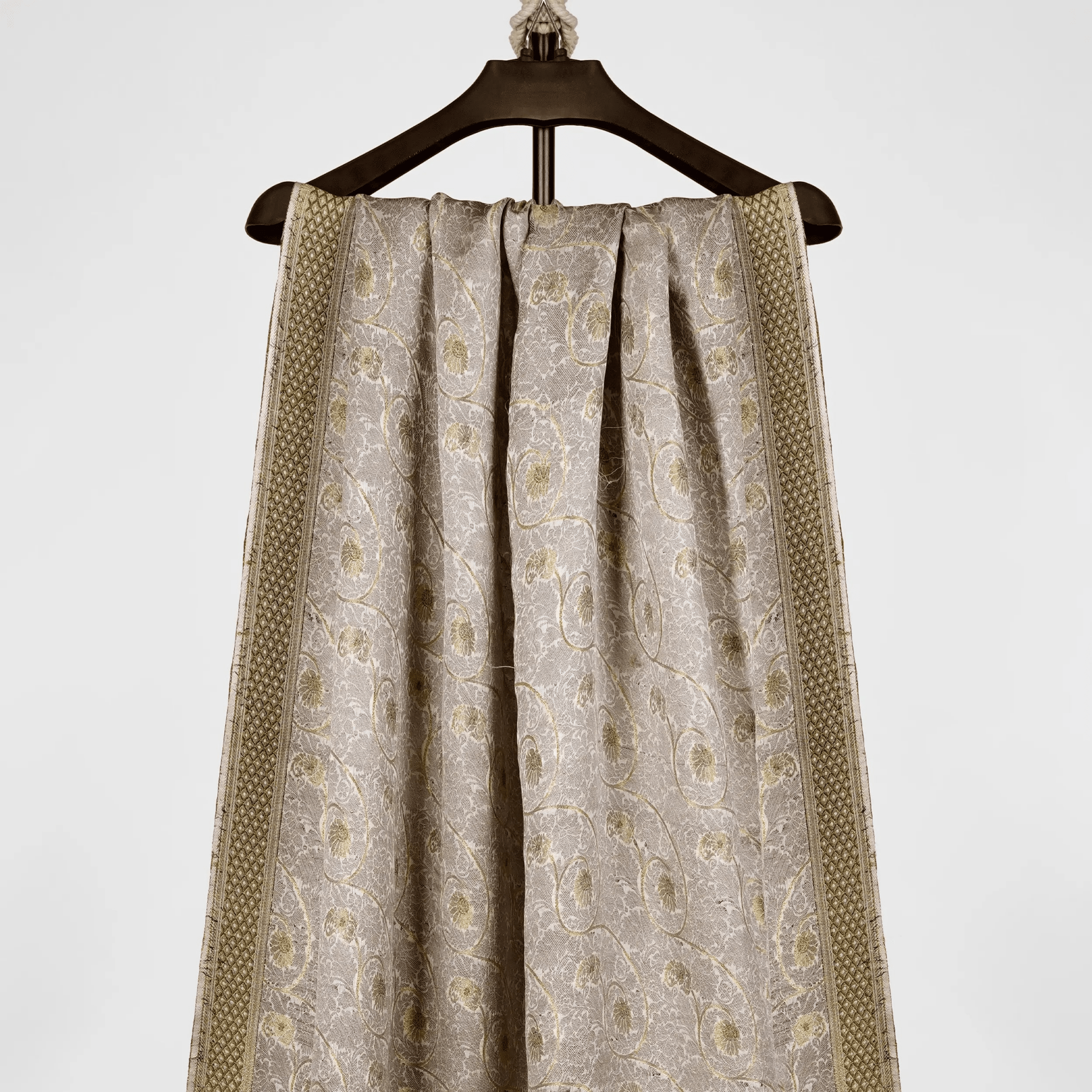 Libaas-e-Raunaq – Pure Atlas Shawl - Zahra Maham