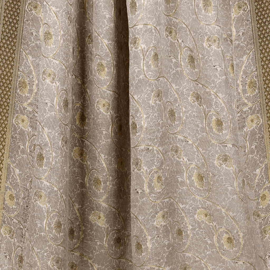 Libaas-e-Raunaq – Pure Atlas Shawl - Zahra Maham