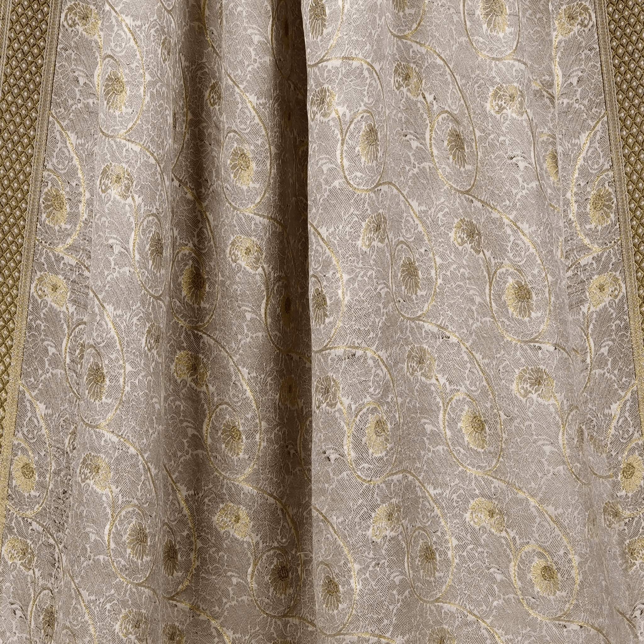 Libaas-e-Raunaq – Pure Atlas Shawl - Zahra Maham