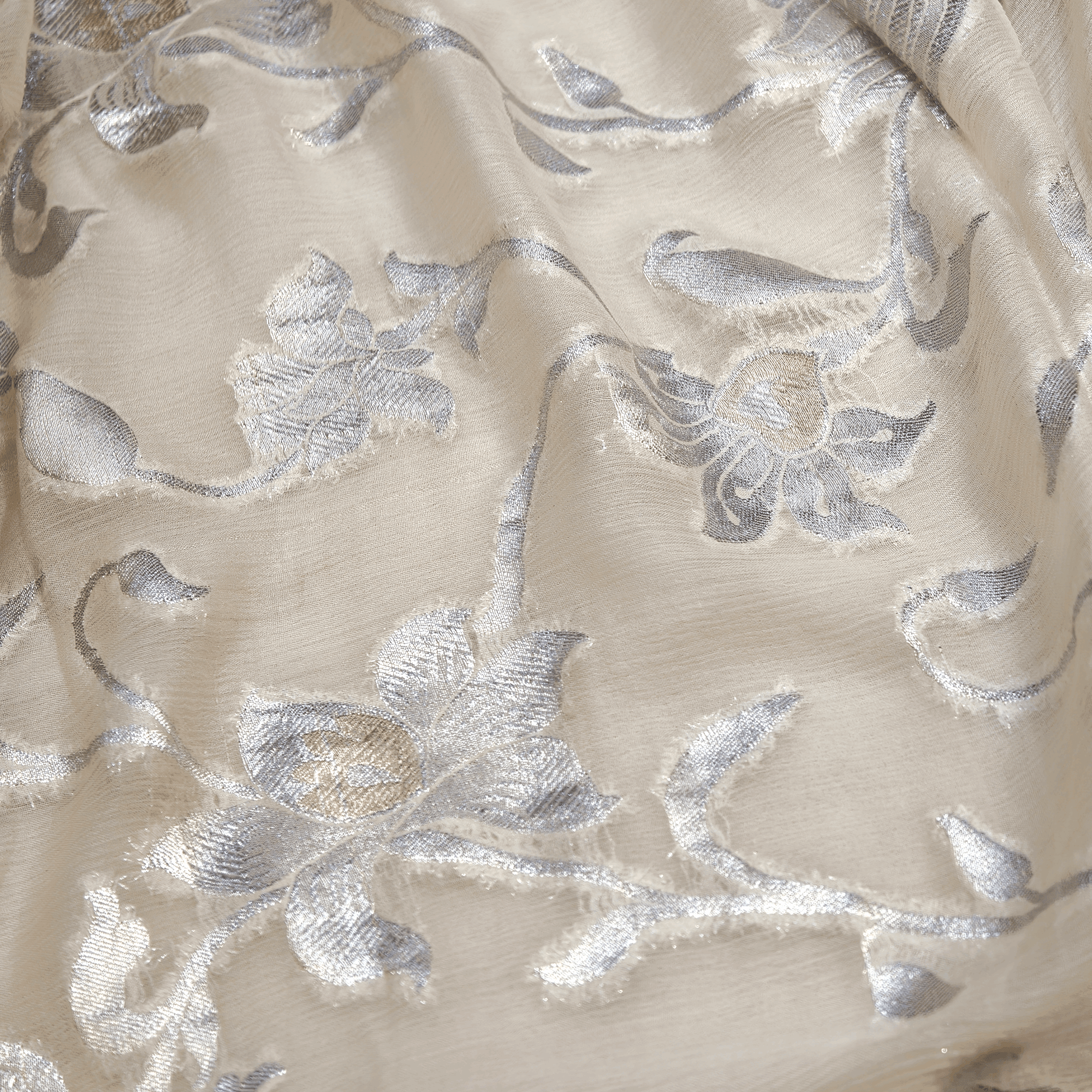 Lune Ivoire — Chandi Gul Bahar (5.5 Yards) - Zahra Maham