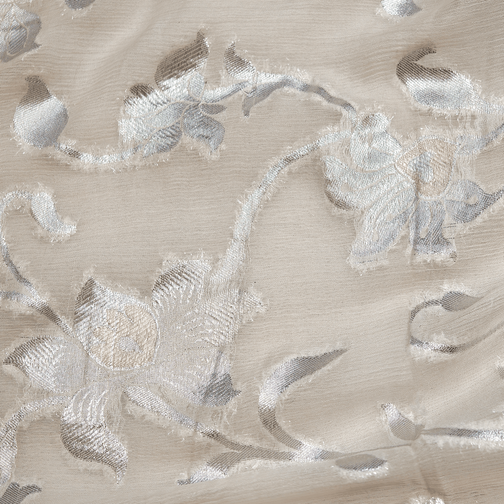 Lune Ivoire — Chandi Gul Bahar (5.5 Yards) - Zahra Maham
