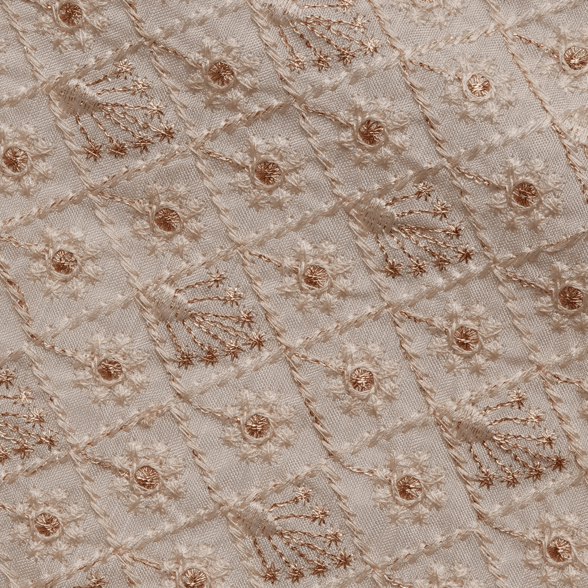 Mahpare – PK Raw Silk Embroidery Fabric - Zahra Maham