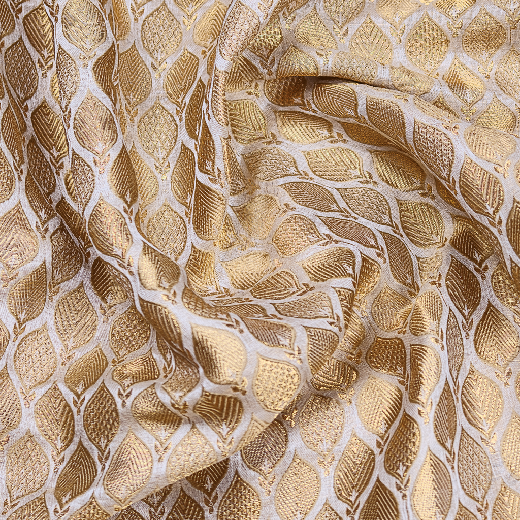 Taj Minara – Pure Katan Silk (Gold)