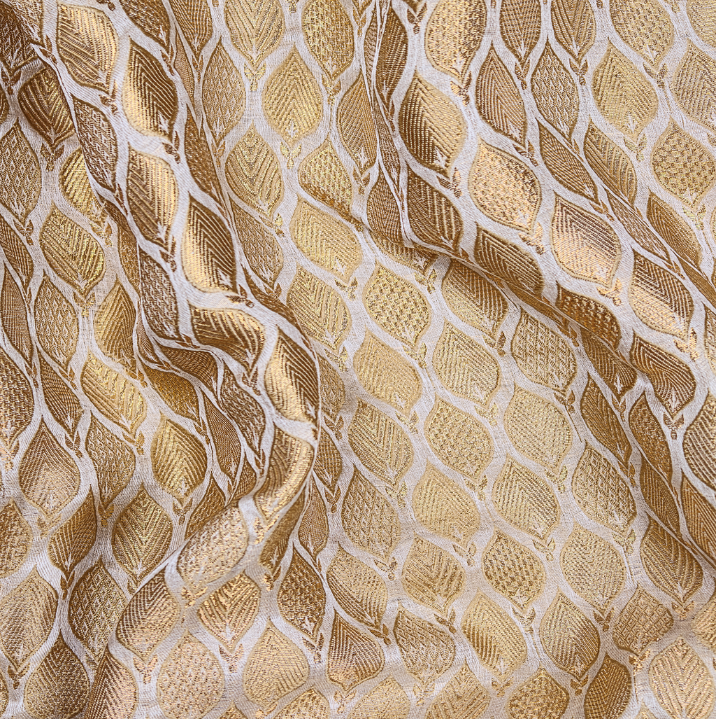 Taj Minara – Pure Katan Silk (Gold)