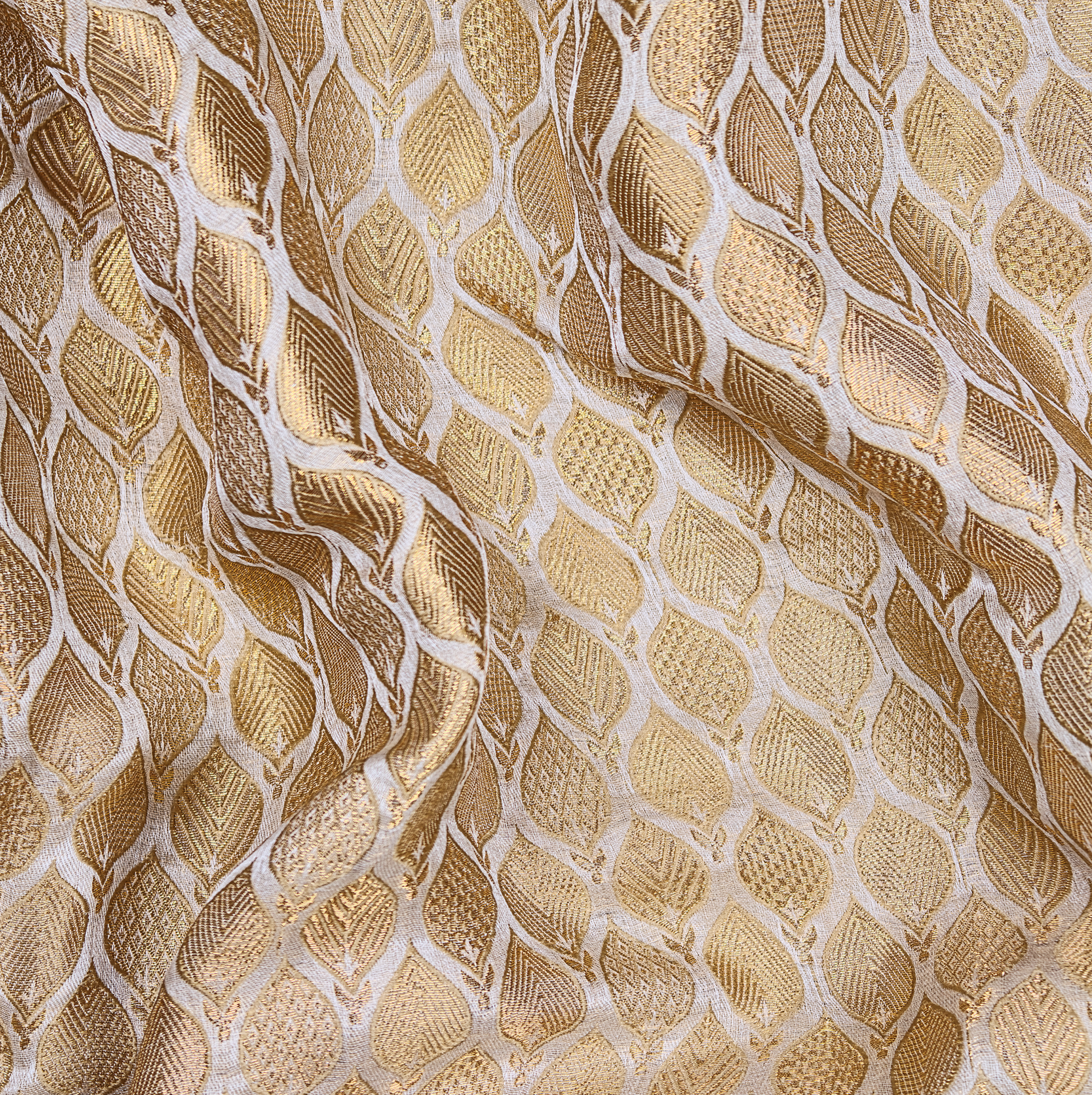 Taj Minara – Pure Katan Silk (Gold)