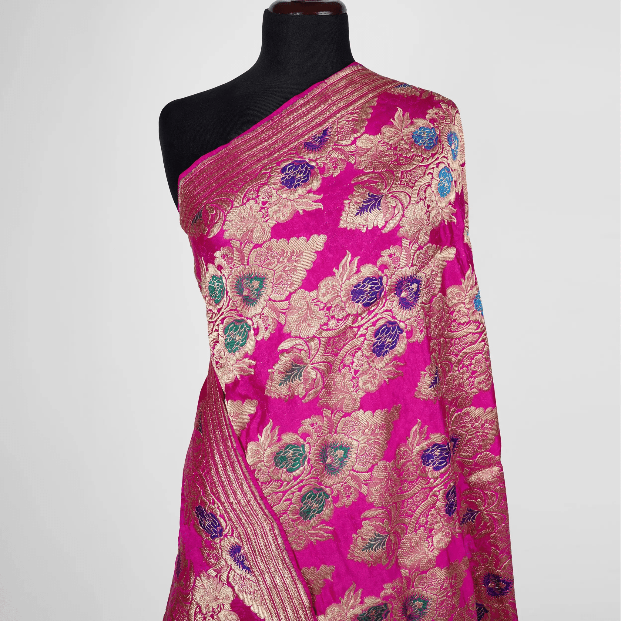 Mehraab – Pure Katan Satin Shawl - Zahra Maham
