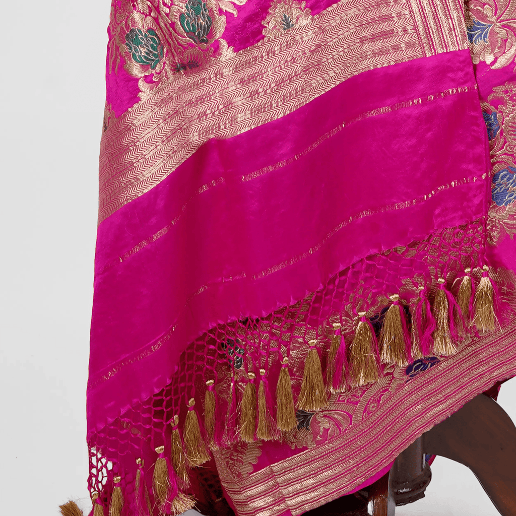 Mehraab – Pure Katan Satin Shawl - Zahra Maham