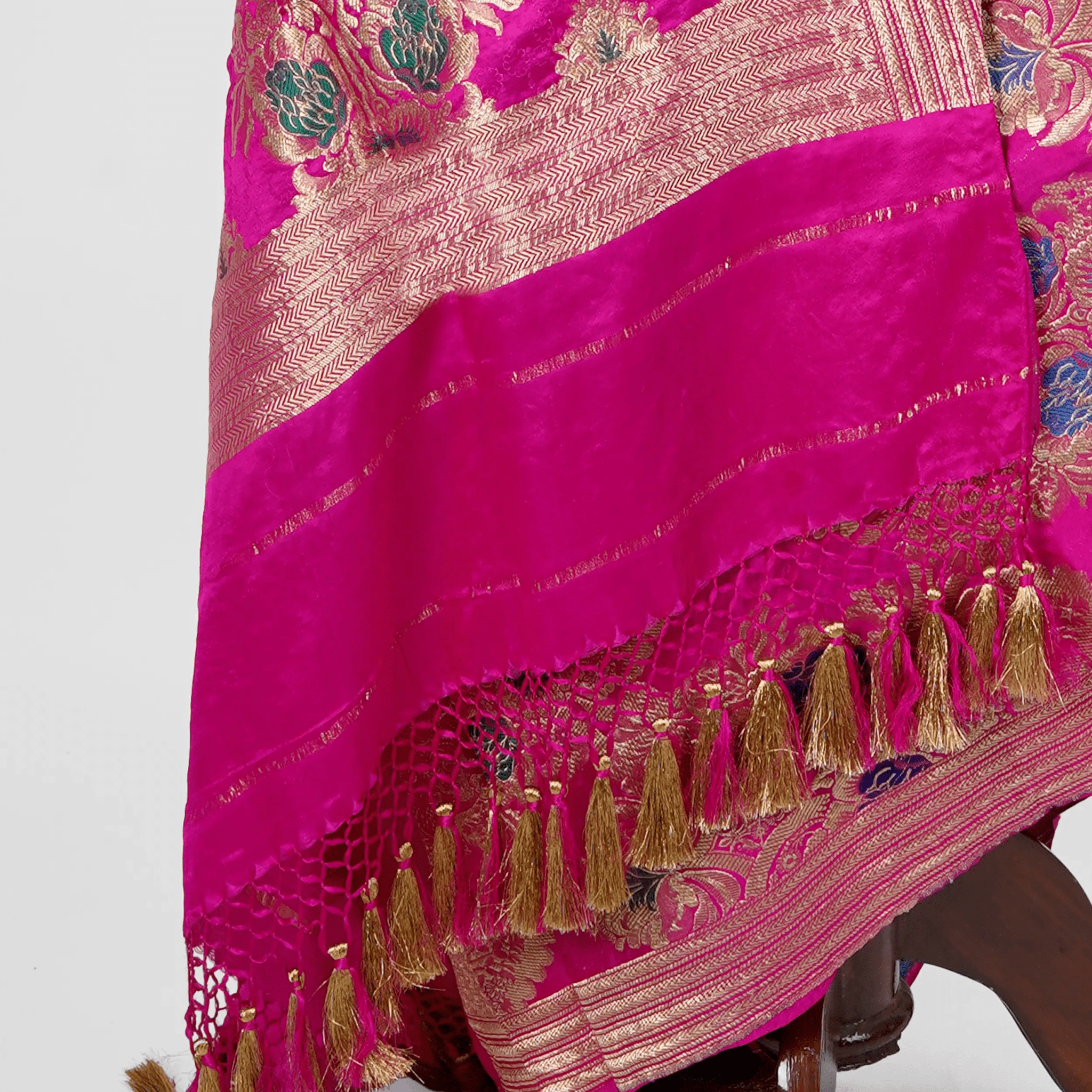 Mehraab – Pure Katan Satin Shawl - Zahra Maham
