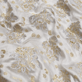 Mehrnoor – Pure Mulberry Satin Silk Floral Buti - Zahra Maham