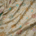 Mehrozaar – Pure Masoori Atlas (Multi Floral) - Zahra Maham