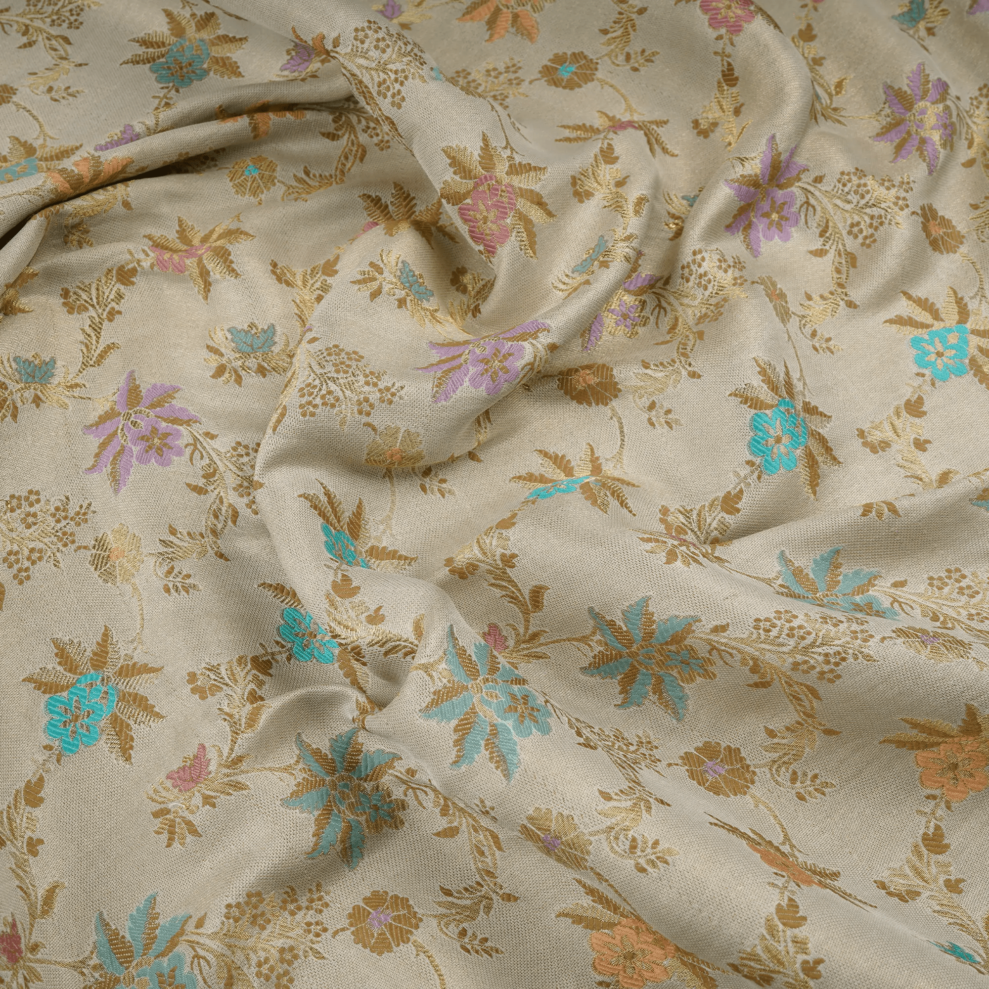 Mehrozaar – Pure Masoori Atlas (Multi Floral) - Zahra Maham