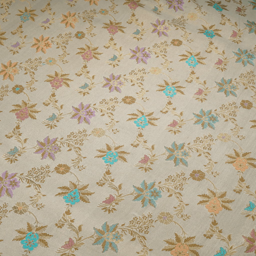 Mehrozaar – Pure Masoori Atlas (Multi Floral) - Zahra Maham