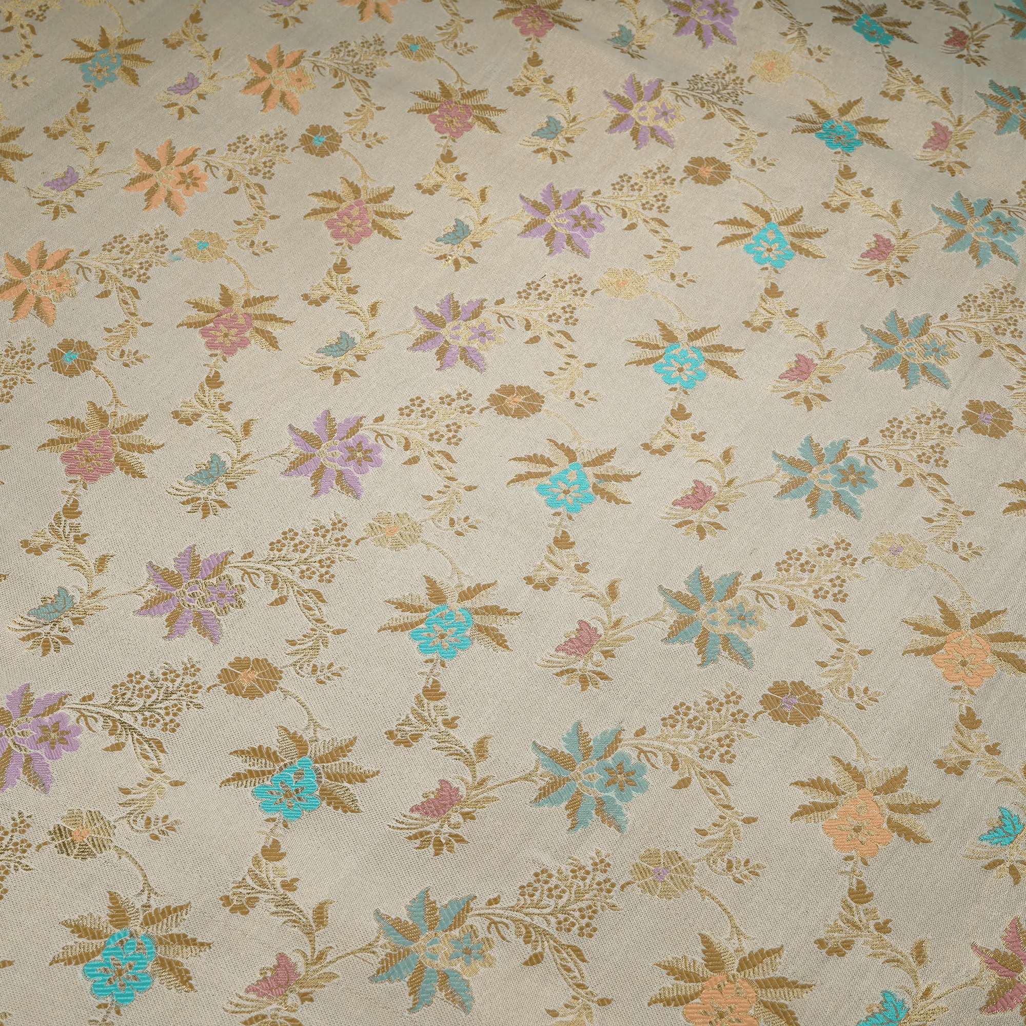 Mehrozaar – Pure Masoori Atlas (Multi Floral) - Zahra Maham