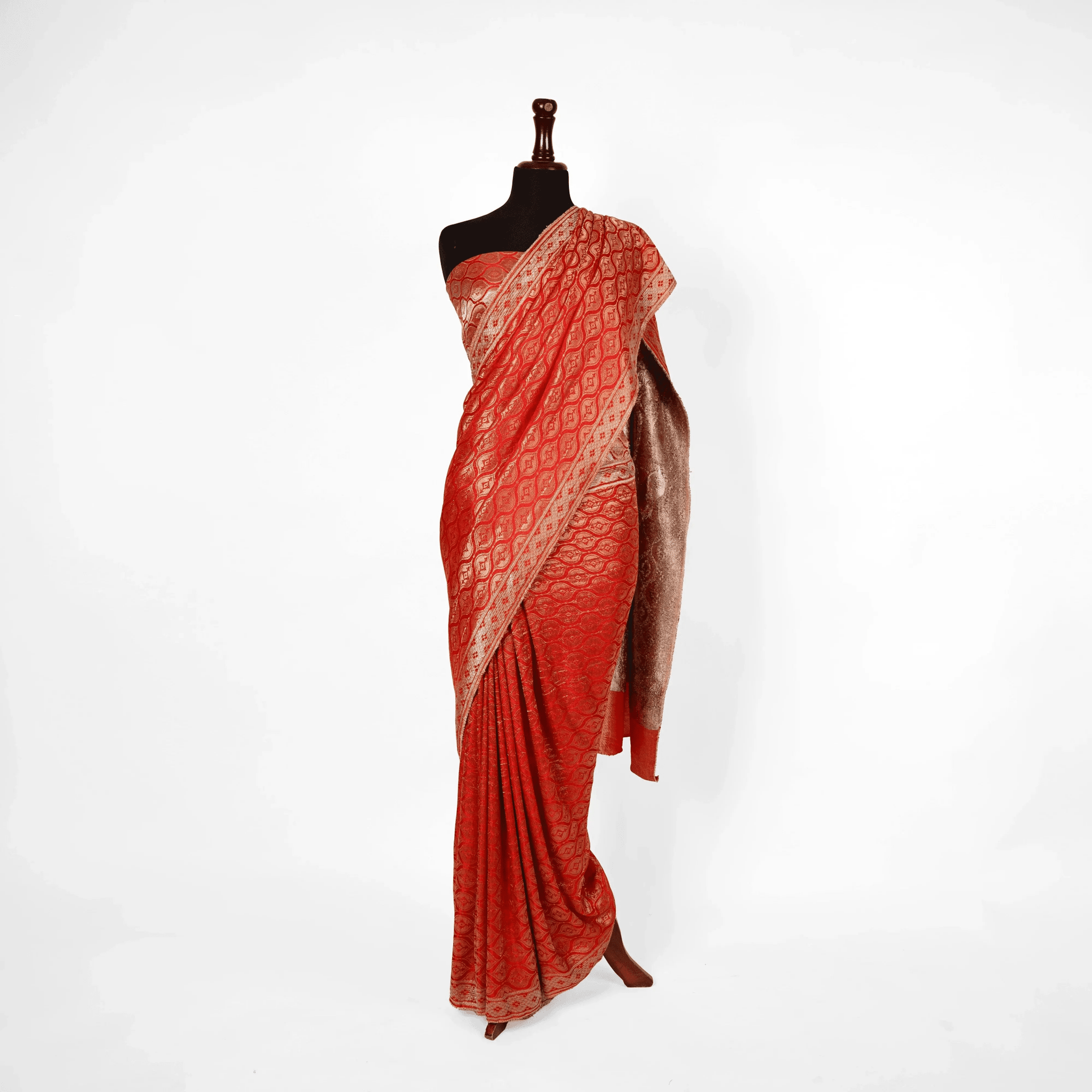 'Muddat' Mughal Motifs Saree - Zahra Maham