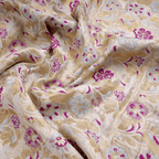 Muraad Pure Chiffon Floral Jaal Kamkhwab - Zahra Maham