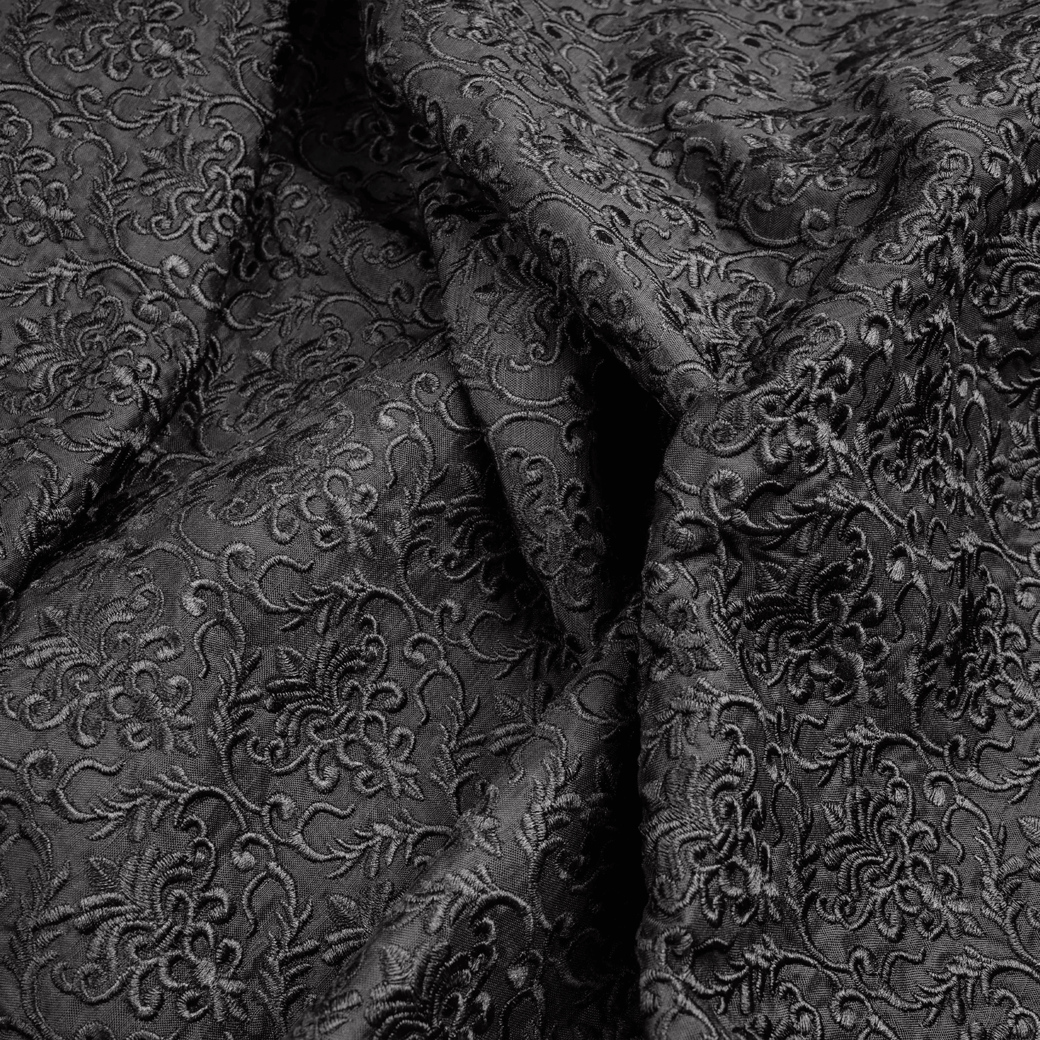 Nafees – PK Raw Silk Embroidery Fabric - Zahra Maham