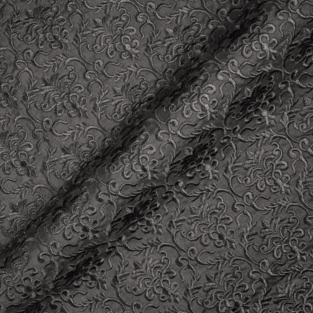 Nafees – PK Raw Silk Embroidery Fabric - Zahra Maham