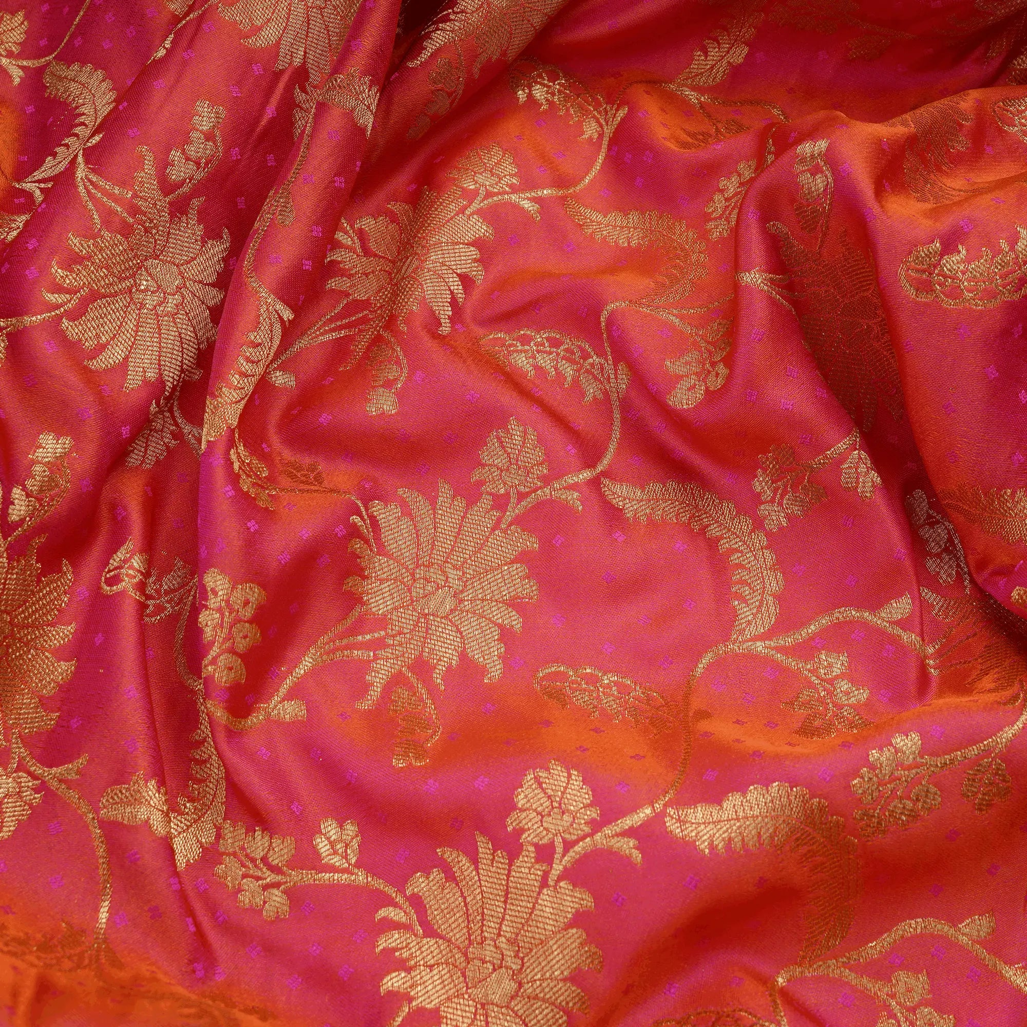 Naqsh-e-Hina – Satin Self Jamawar Jaal - Zahra Maham