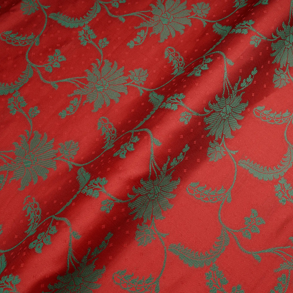 Naqsh-e-Hina – Satin Self Jamawar Jaal - Zahra Maham