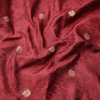 Naqsh-e-Saagar – Pure Self Jamawar | Small Golden Zari Buti) - Zahra Maham