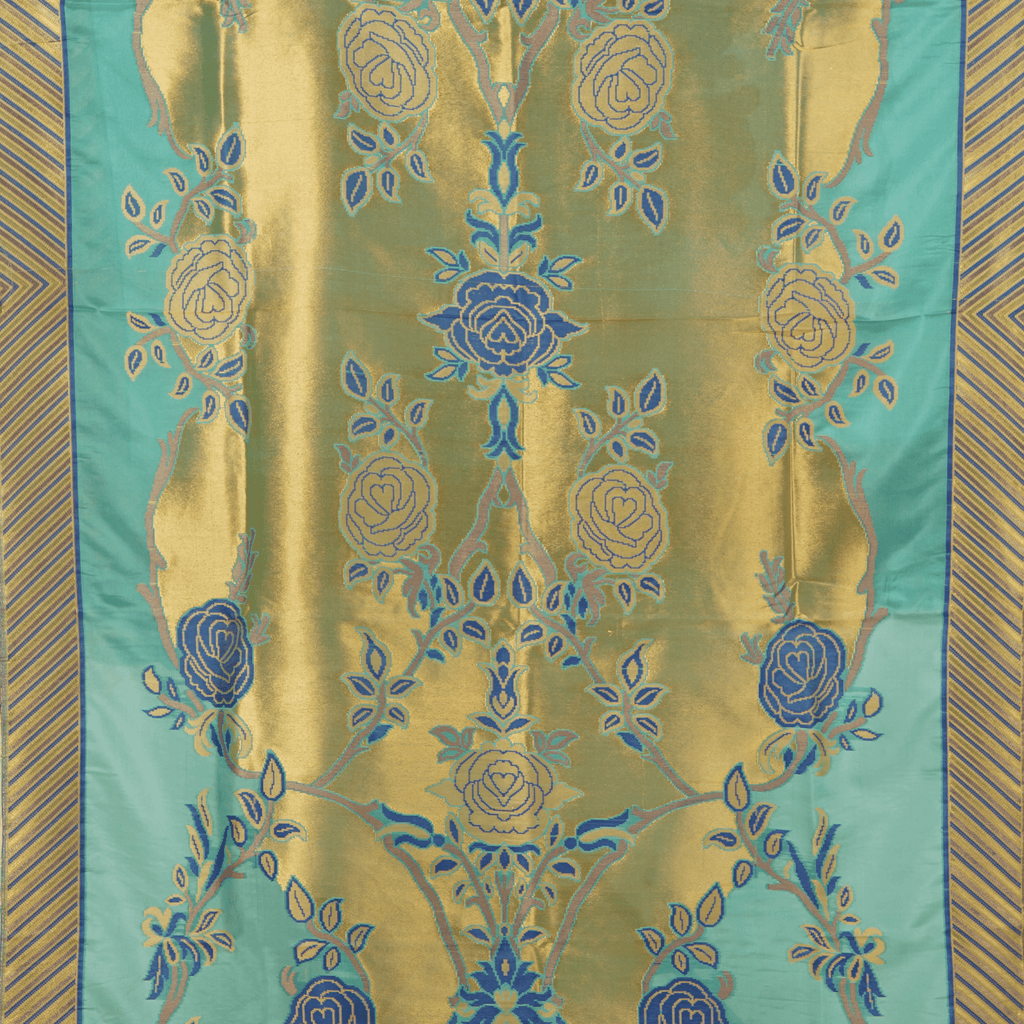 Naqsh-e-Shaahi – Kaani Silk Floral Shawl - Zahra Maham