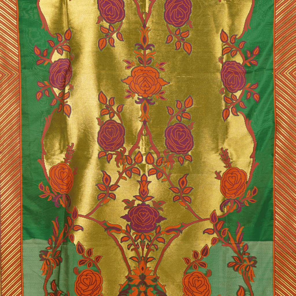 Naqsh-e-Shaahi – Kaani Silk Floral Shawl - Zahra Maham