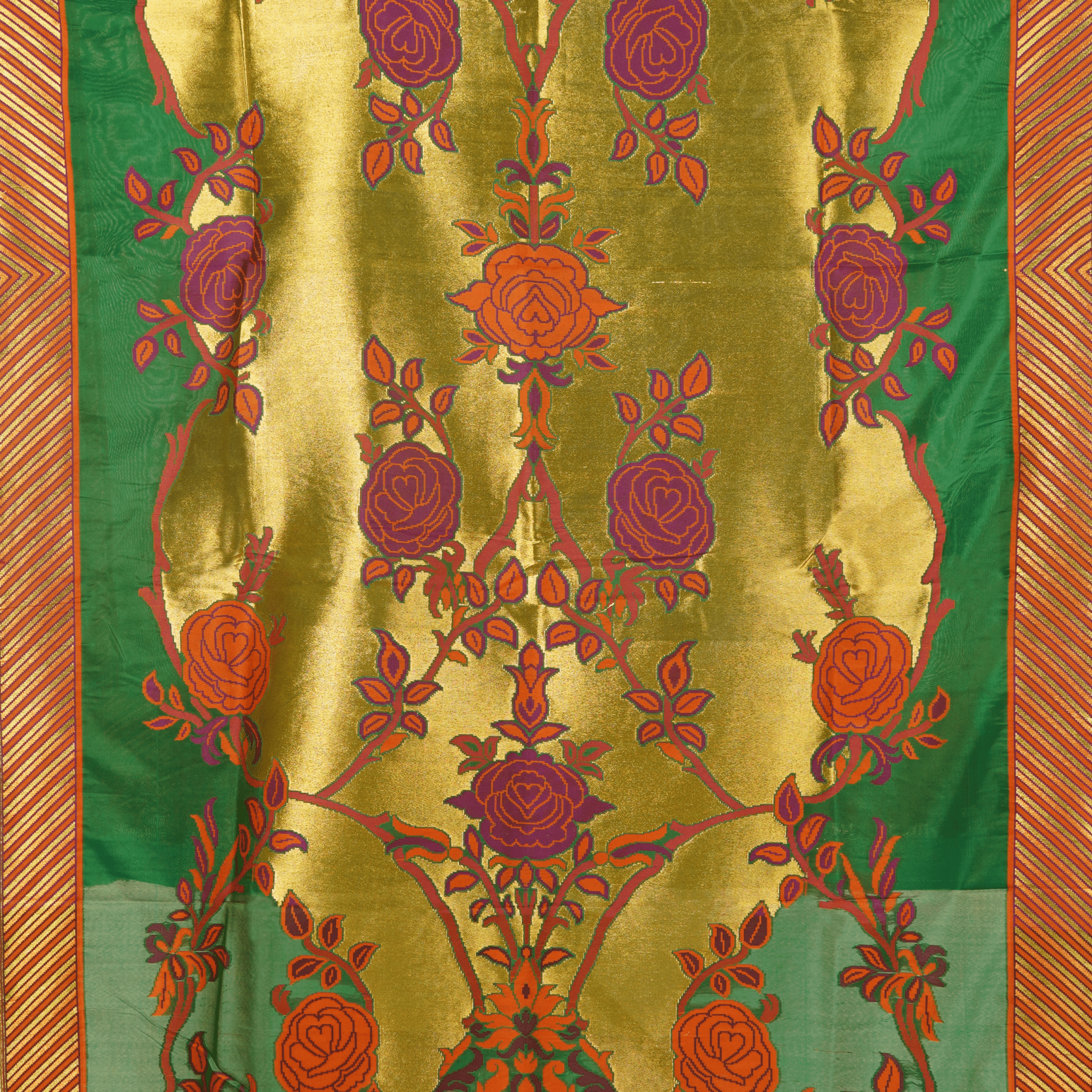 Naqsh-e-Shaahi – Kaani Silk Floral Shawl - Zahra Maham