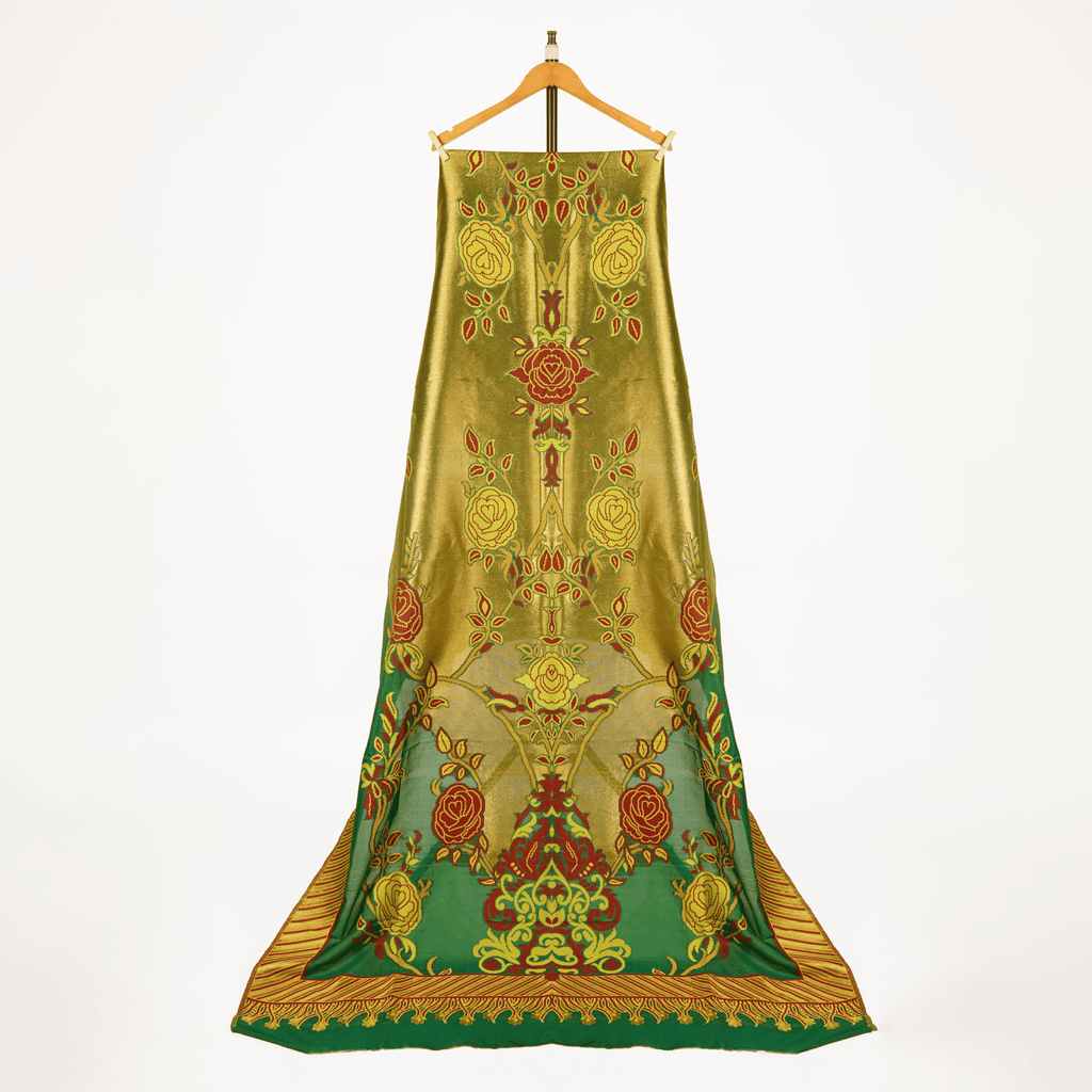 Naqsh-e-Shaahi – Kaani Silk Floral Shawl - Zahra Maham