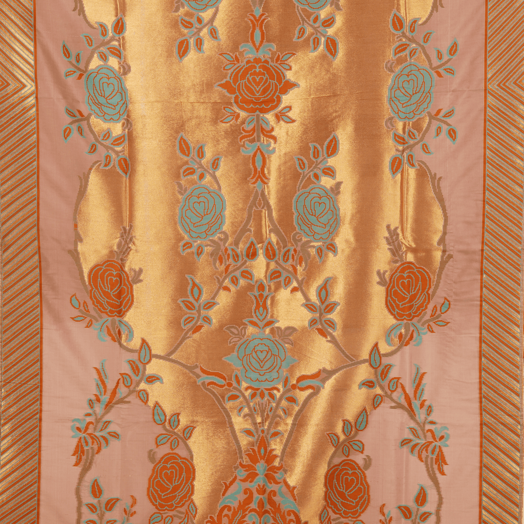 Naqsh-e-Shaahi – Kaani Silk Floral Shawl - Zahra Maham