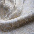 Naqsh-e-Sultaana – Pure Katan Atlas (Mughal Pattern | 3-Color Thread | Golden & Silver Zari) - Zahra Maham