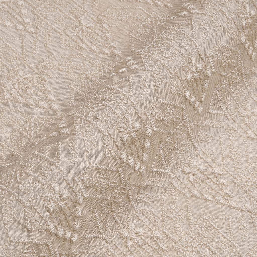 Naqshaar – PK Raw Silk Embroidery Fabric - Zahra Maham