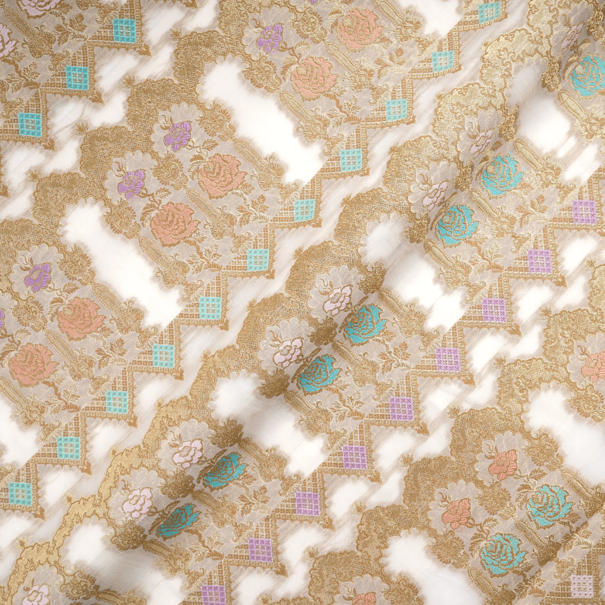 Narmeen – Pure Multi Jamdani - Zahra Maham
