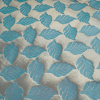 Naumeed – Pure Katan Satin with Leaf Pattern - Zahra Maham
