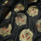 Nayab Gulshan – Blended Katan Silk with Bunch Pattern - Zahra Maham