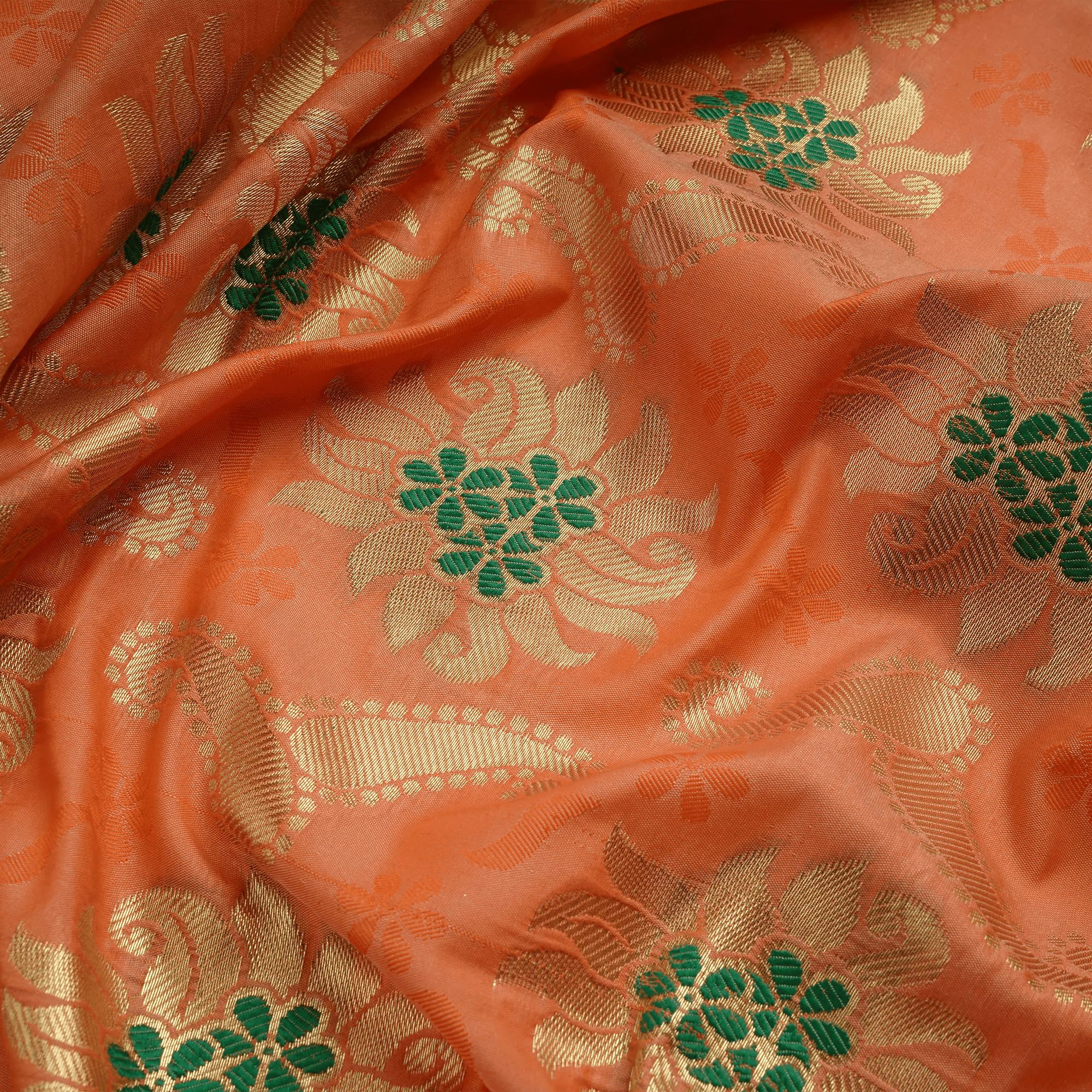 Nayrang-e-Khubsurat – Blended Katan Self Jamawar Silk - Zahra Maham