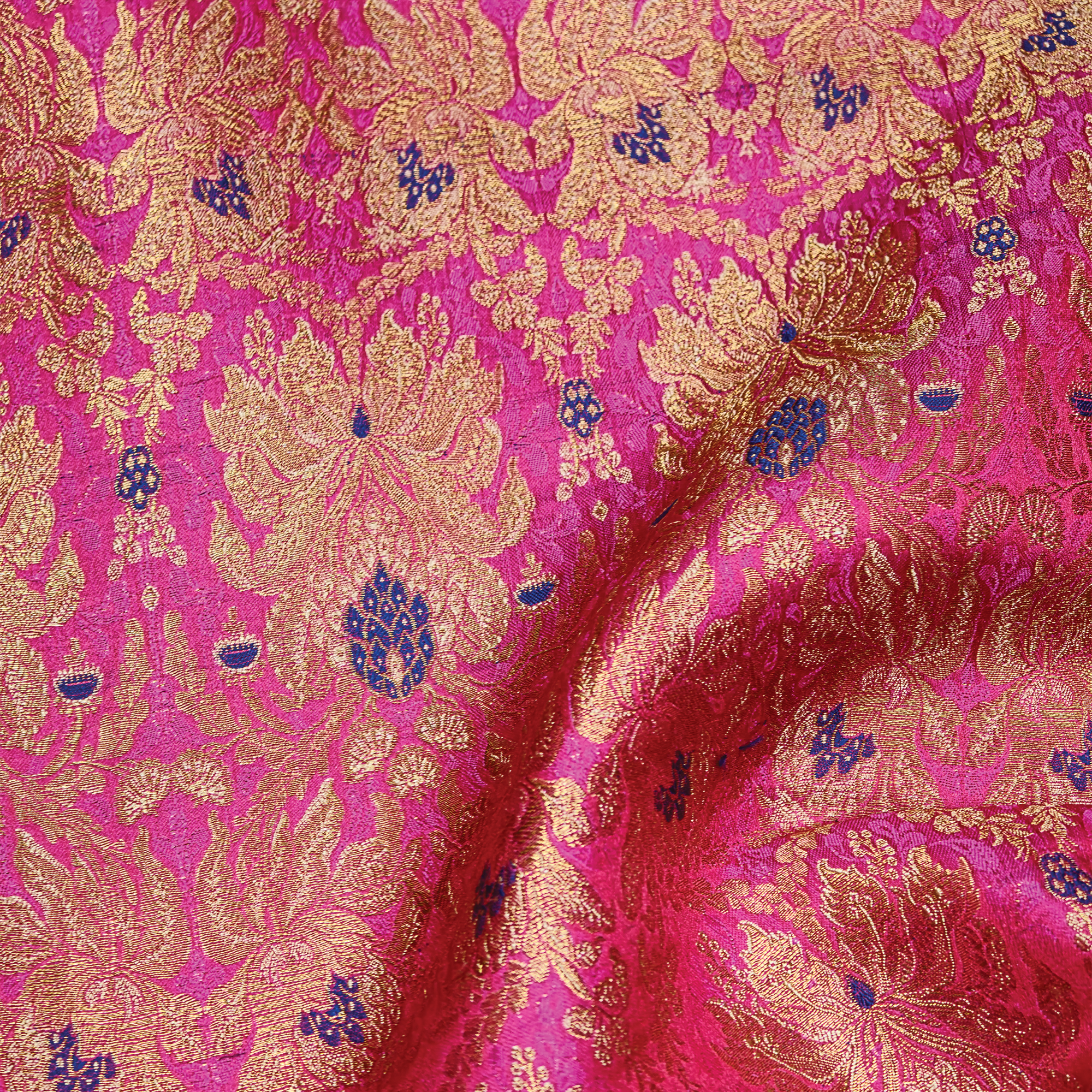 Saltanat – Satin Kamkhwab Mughal Floral Jaal