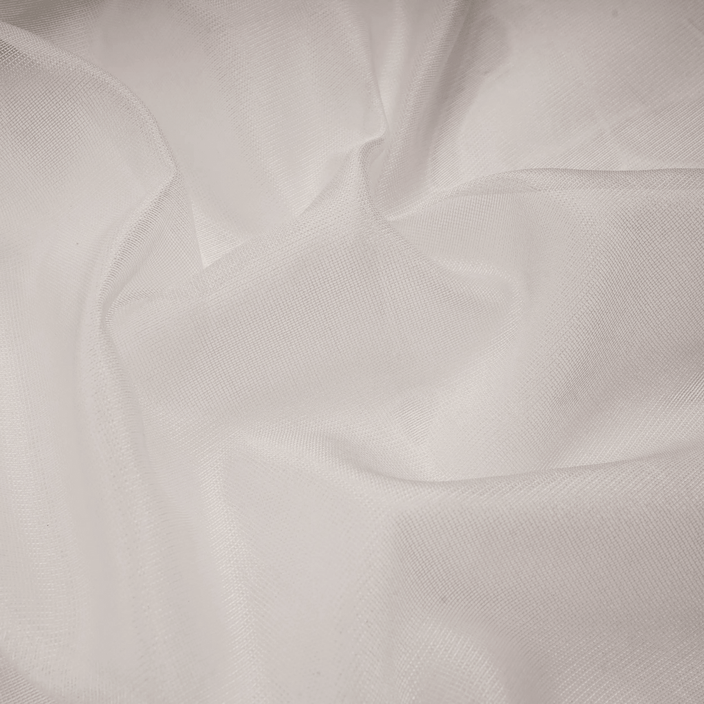 Noor-e-Safaid – Pure White Silk Khaddi Net - Zahra Maham