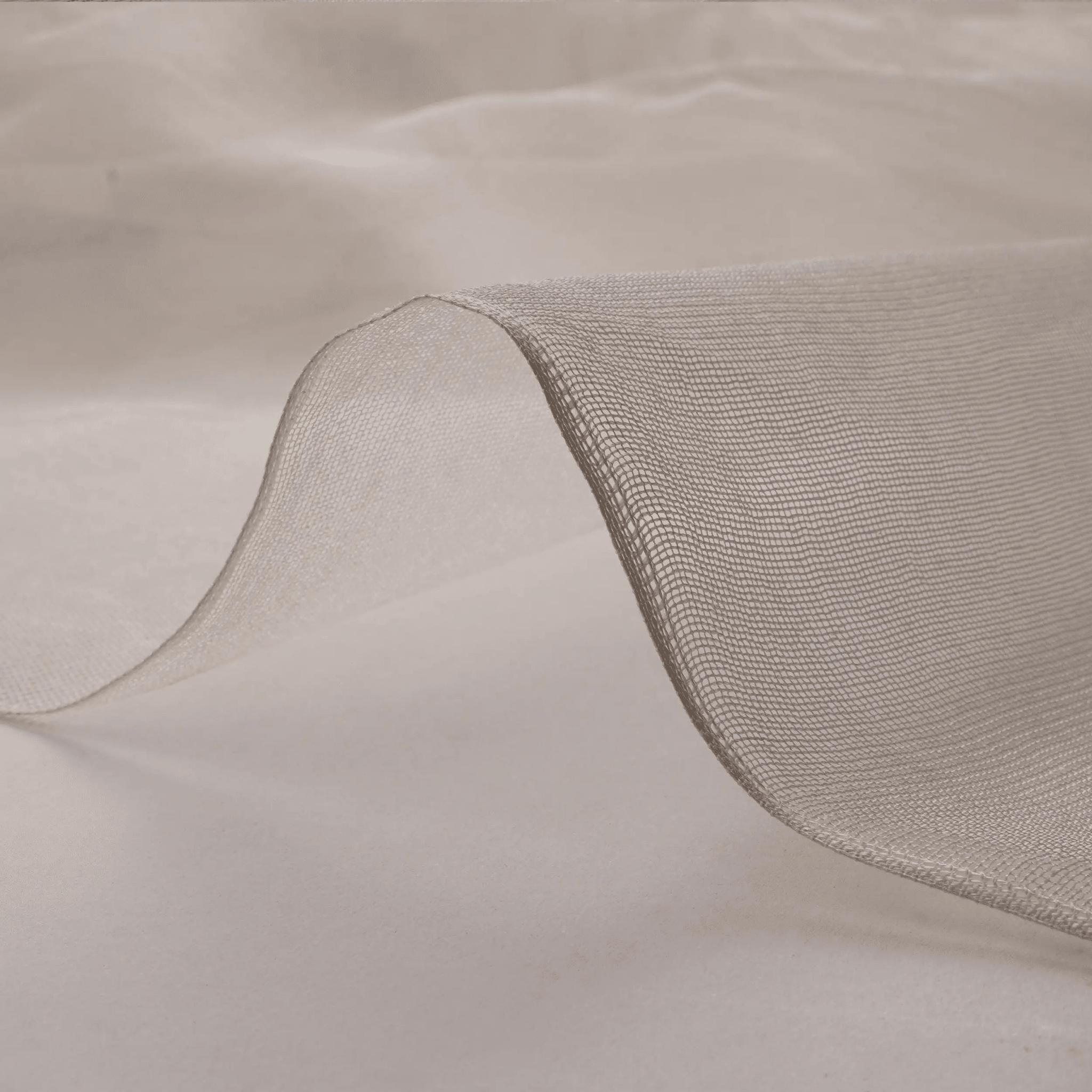 Noor-e-Safaid – Pure White Silk Khaddi Net - Zahra Maham