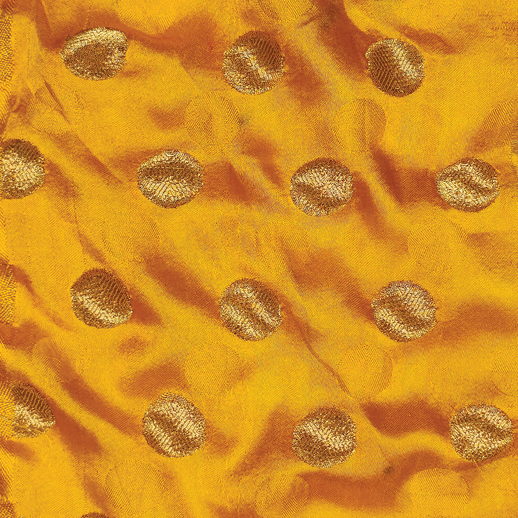 Daaira-e-Noor – Pure Katan Jamawar Satin with Circular Zari Motifs