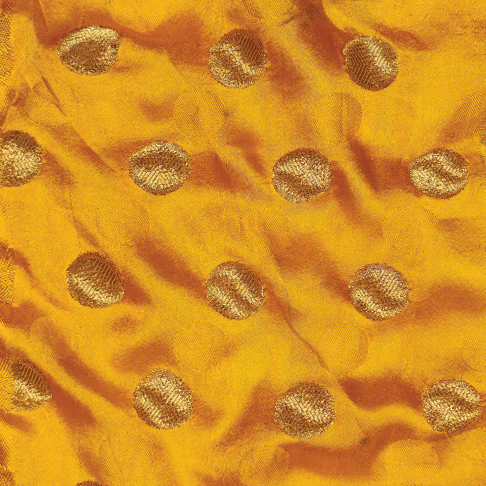 Daaira-e-Noor – Pure Katan Jamawar Satin with Circular Zari Motifs