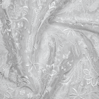 NoorGul Aura – Floral Jaal Embroidered Sheesha Silk - Zahra Maham