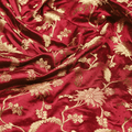 Noorzar – Self Jamawar Katan Satin with Mughal Jaal - Zahra Maham