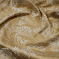 Parnab – Pure Katan Atlas with Leaf Pattern - Zahra Maham