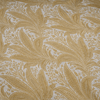Parnab – Pure Katan Atlas with Leaf Pattern - Zahra Maham