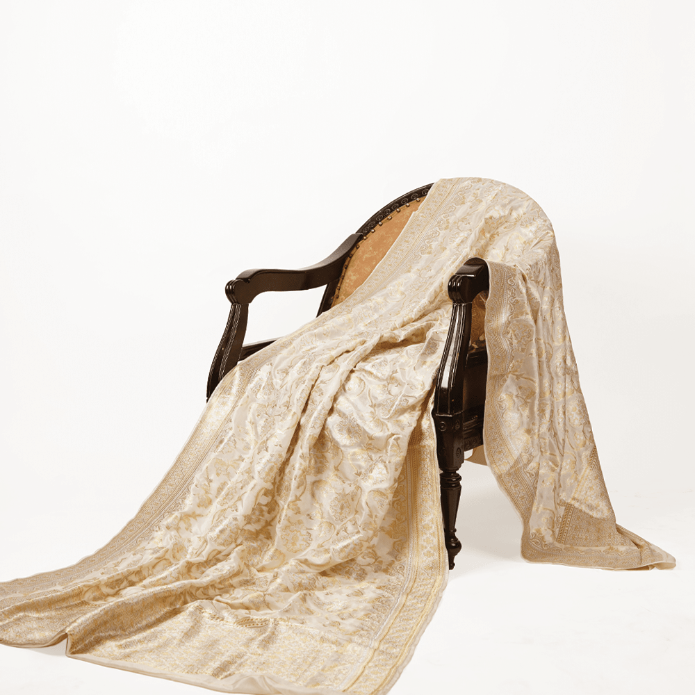 Partau Mehr — Pure Silk Shawl - Zahra Maham